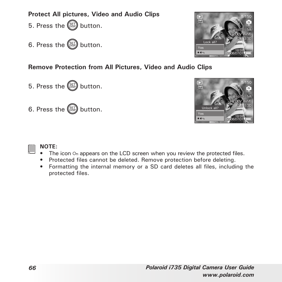 Polaroid i735 User Manual | Page 66 / 106