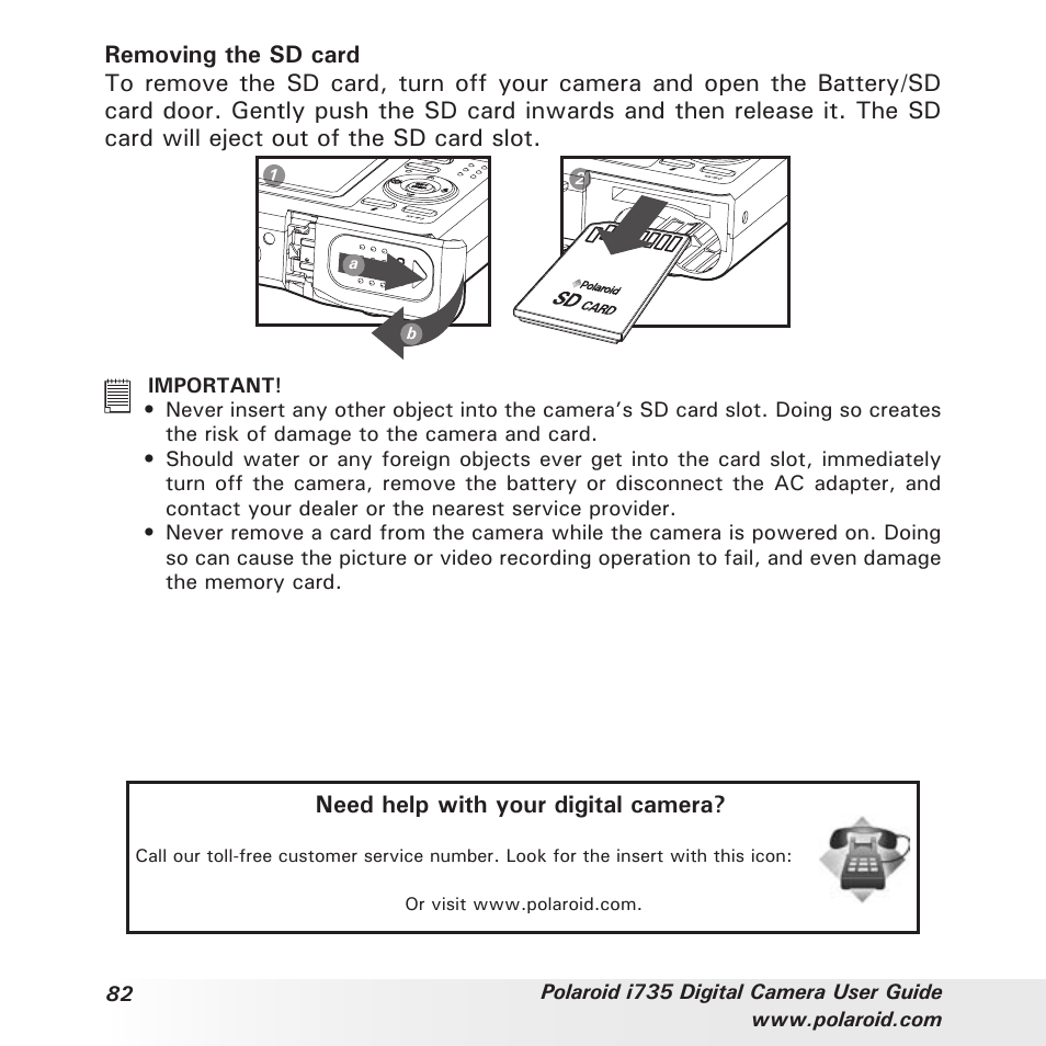 Polaroid i735 User Manual | Page 82 / 106