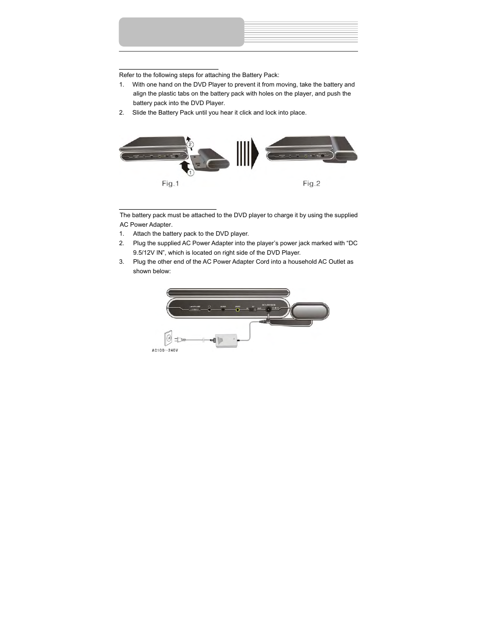 Rechargeable battery | Polaroid PDM-0743 User Manual | Page 20 / 38