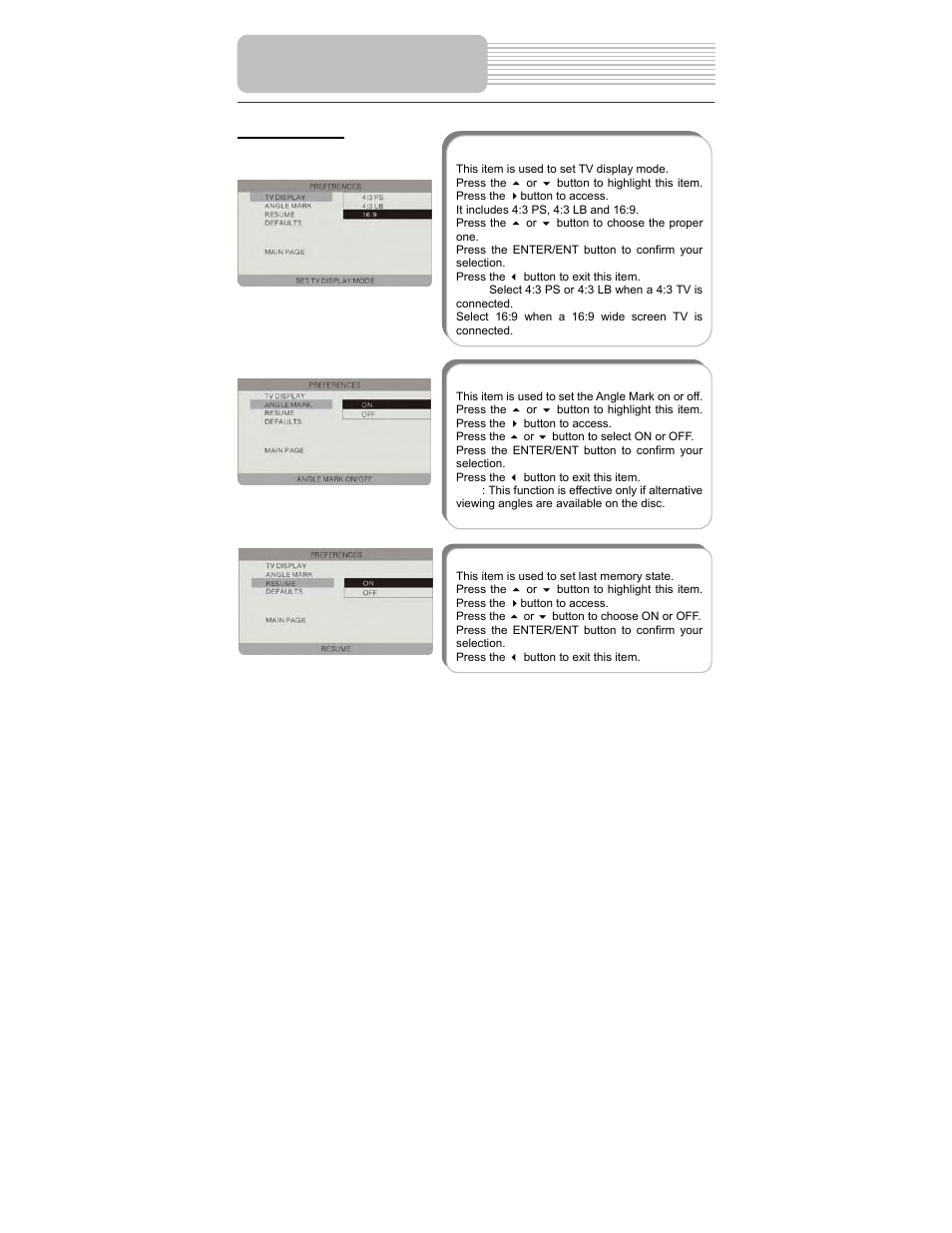 System setup | Polaroid PDM-0743 User Manual | Page 32 / 38