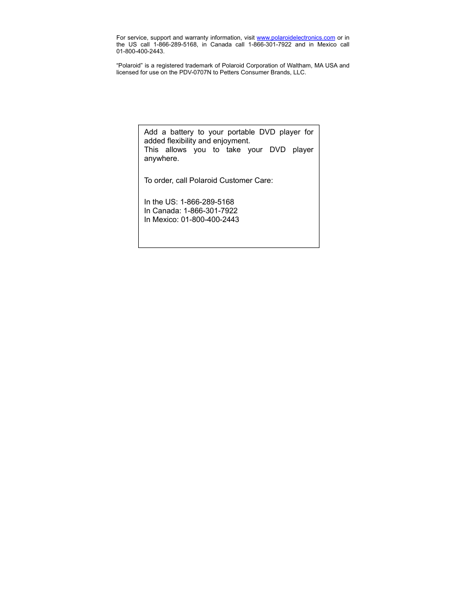 Polaroid PDV-0707N User Manual | Page 29 / 29