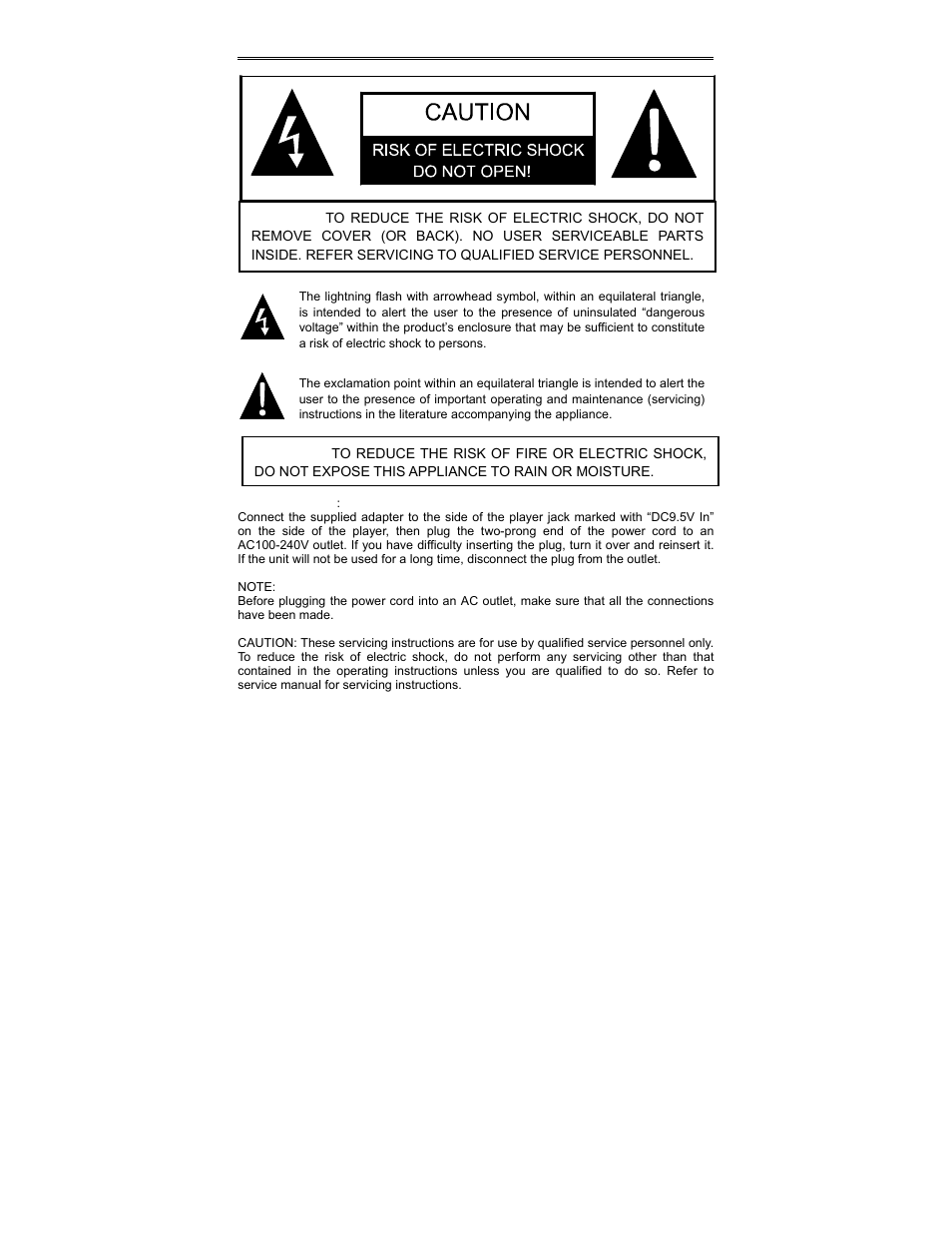 Important safety instructions | Polaroid PDV-0707N User Manual | Page 3 / 29