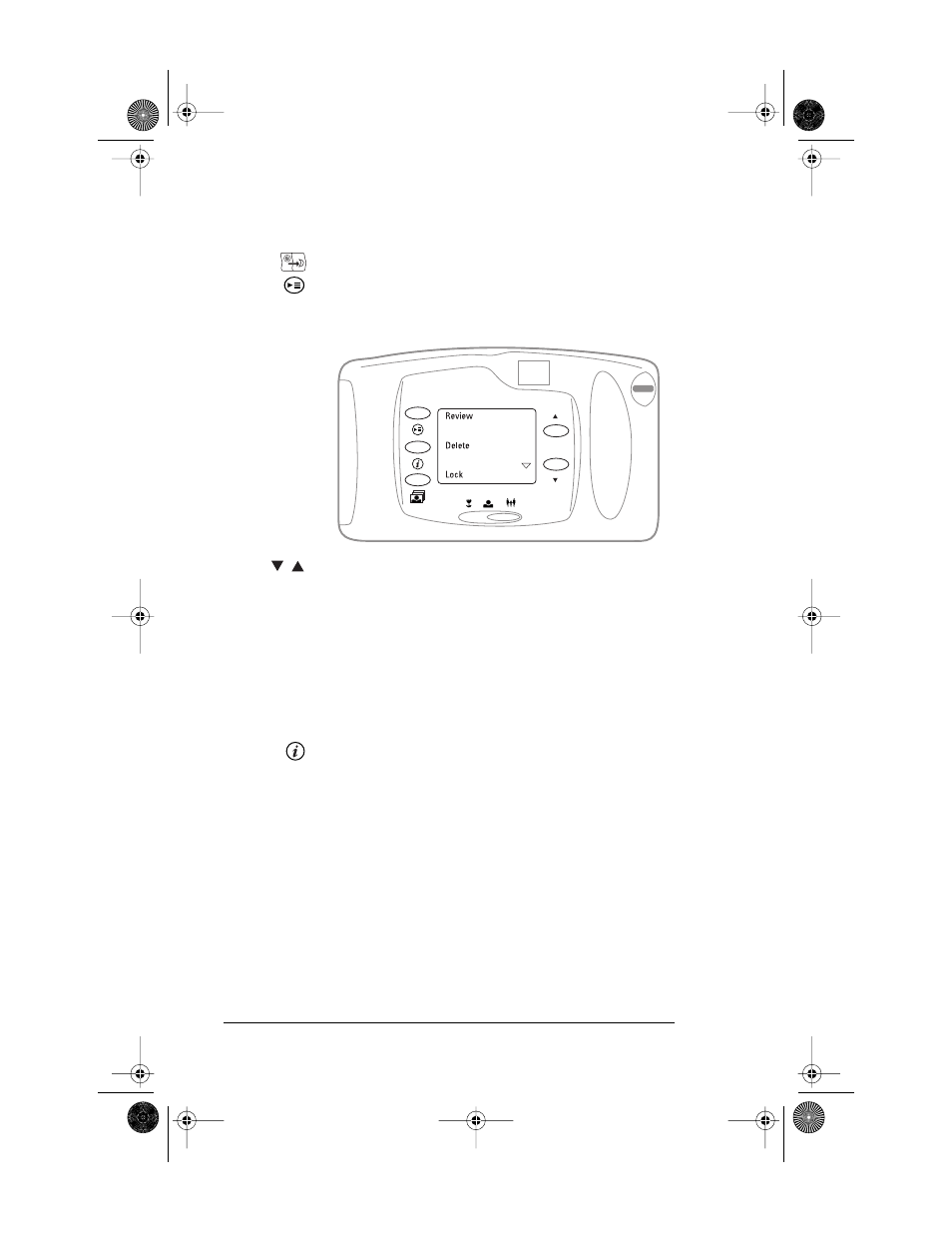 Displaying the menu options | Polaroid PDC 640 User Manual | Page 18 / 37