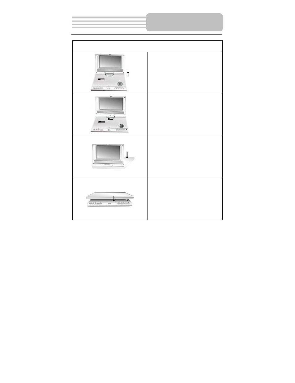 Revolving lcd screen | Polaroid PDU-1045S User Manual | Page 15 / 46