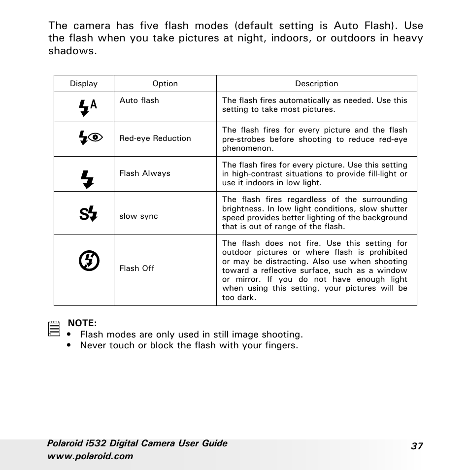 Polaroid i532 User Manual | Page 37 / 110
