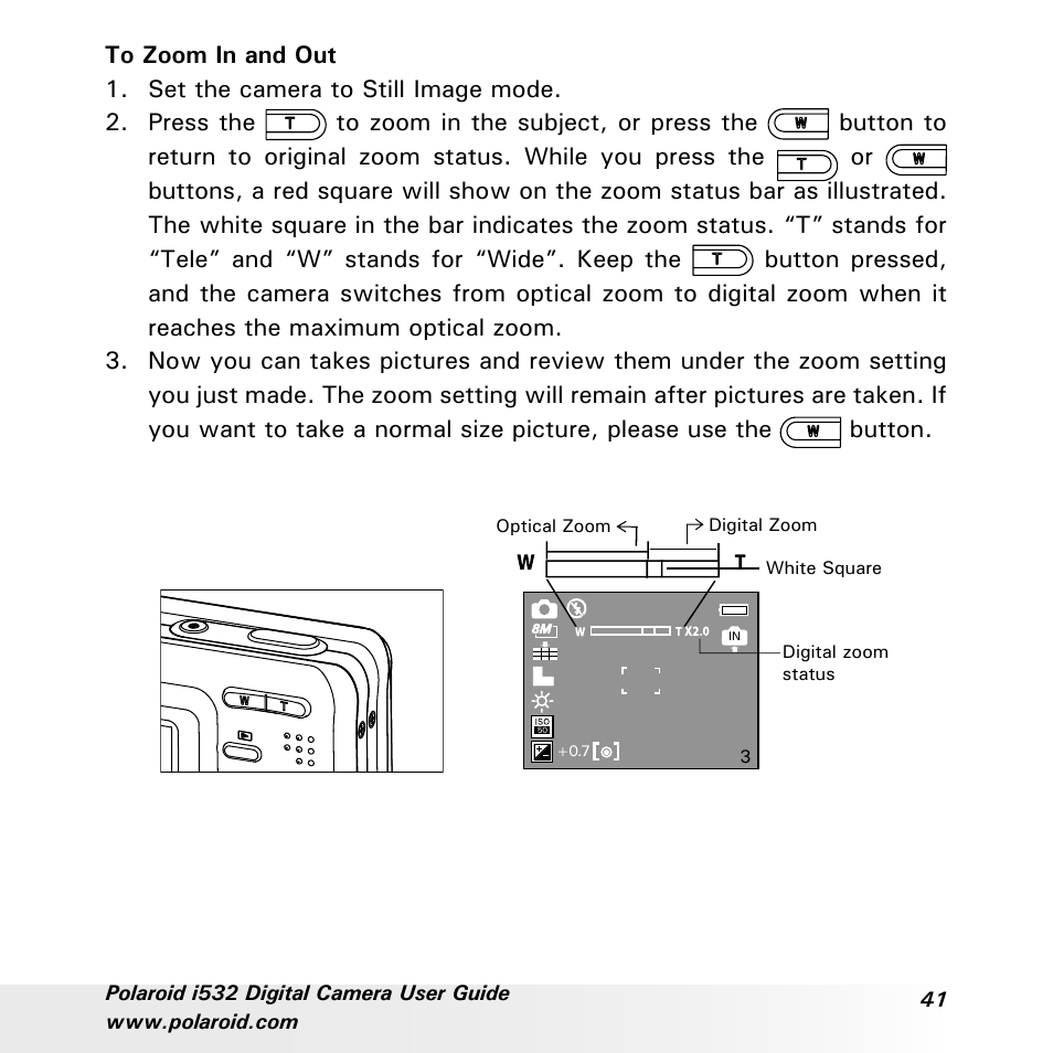 Polaroid i532 User Manual | Page 41 / 110