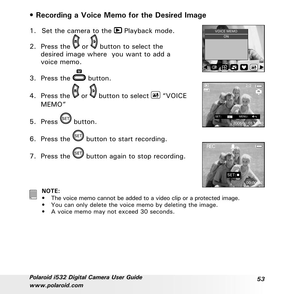 For the desired image | Polaroid i532 User Manual | Page 53 / 110