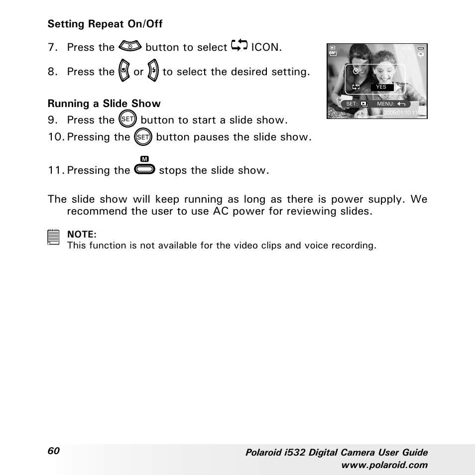 Polaroid i532 User Manual | Page 60 / 110