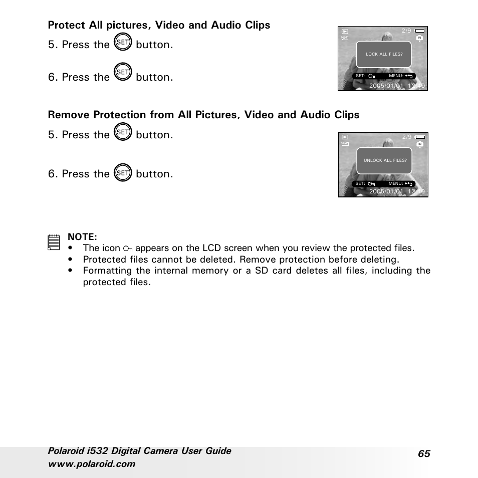Polaroid i532 User Manual | Page 65 / 110