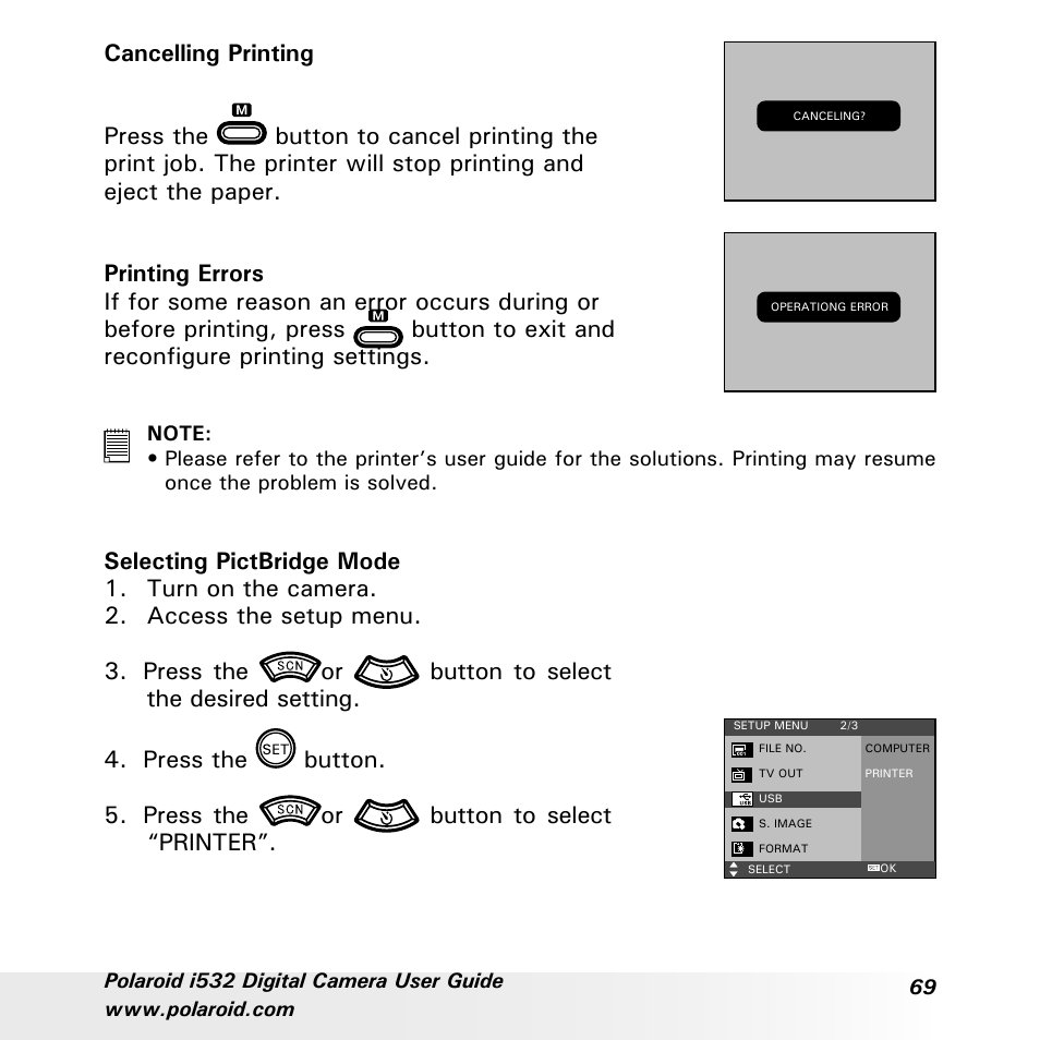Polaroid i532 User Manual | Page 69 / 110
