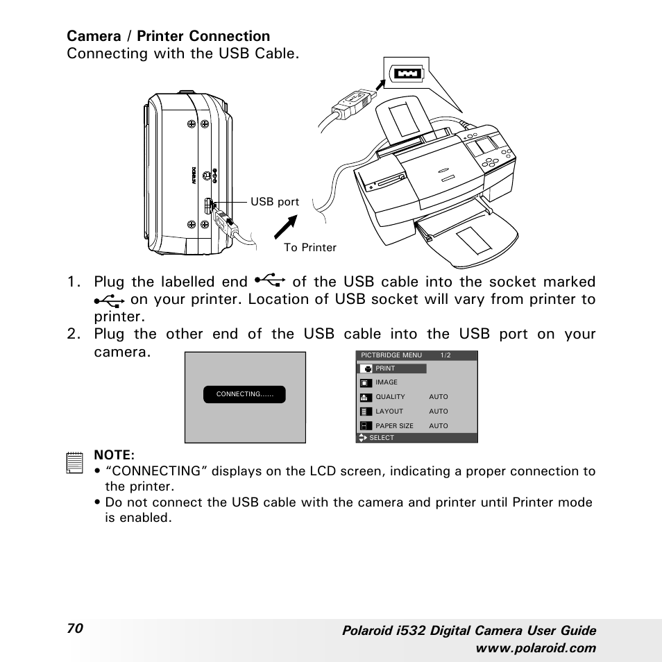 Polaroid i532 User Manual | Page 70 / 110