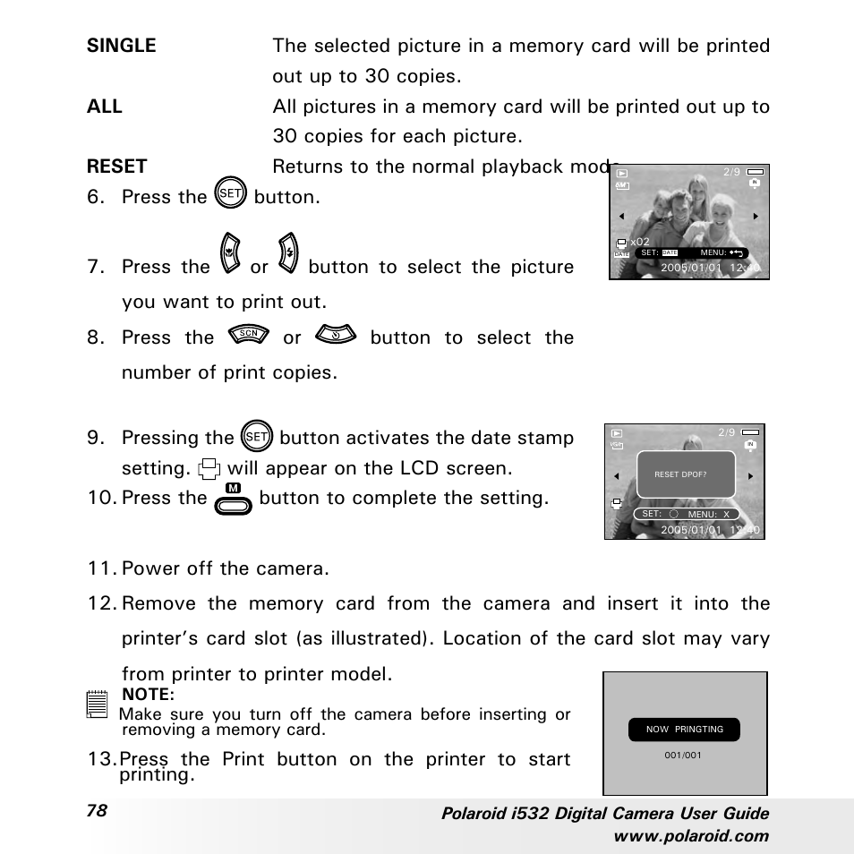 Polaroid i532 User Manual | Page 78 / 110