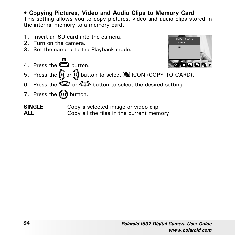 Polaroid i532 User Manual | Page 84 / 110