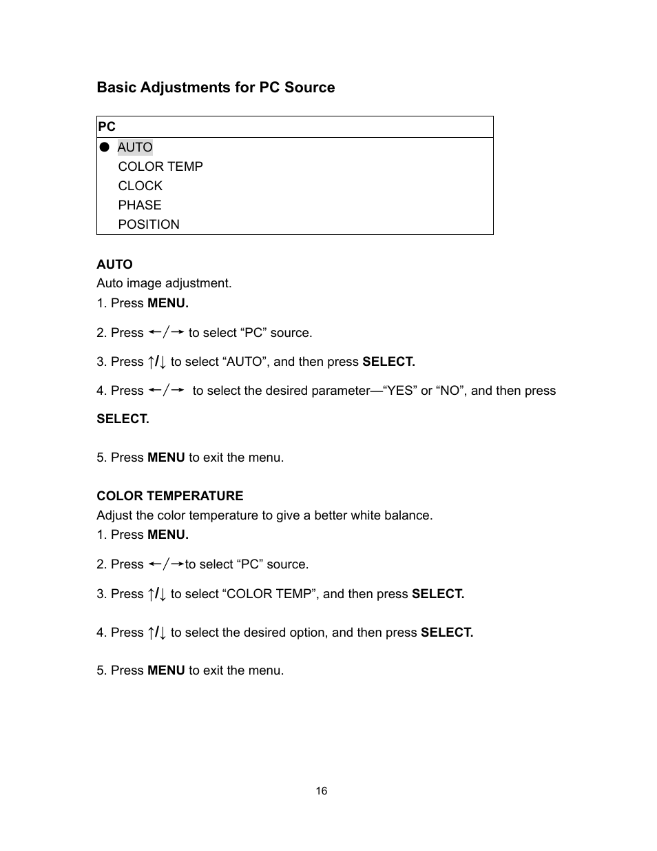 Polaroid PLA-4260MTR User Manual | Page 16 / 22