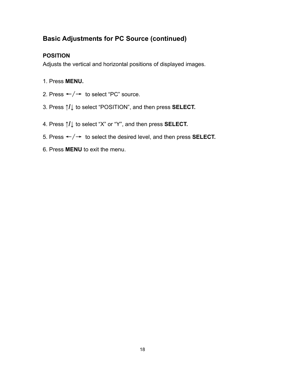 Polaroid PLA-4260MTR User Manual | Page 18 / 22
