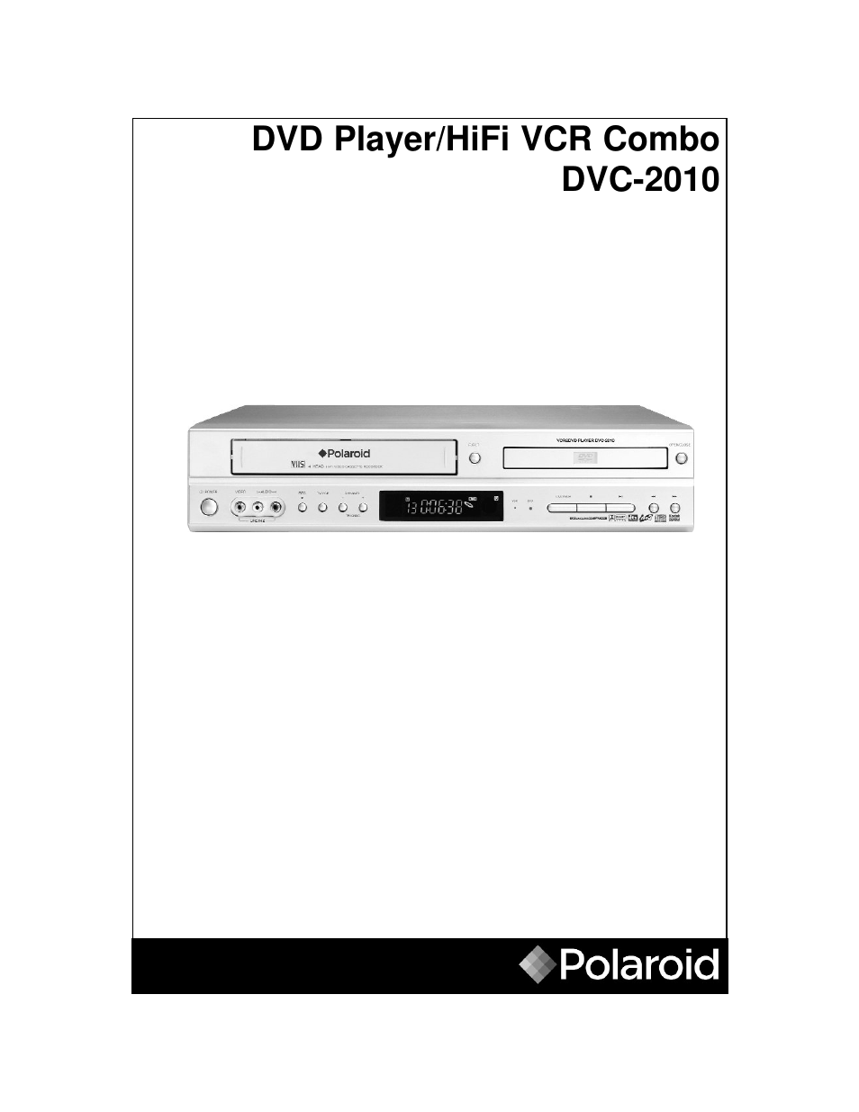 Polaroid DVC-2010 User Manual | 22 pages