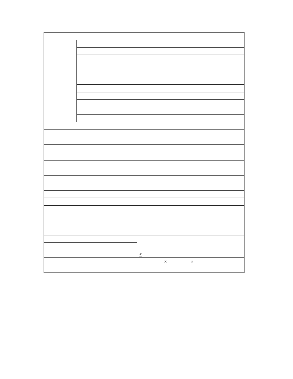 Specifications | Polaroid FLM-1507 User Manual | Page 20 / 21