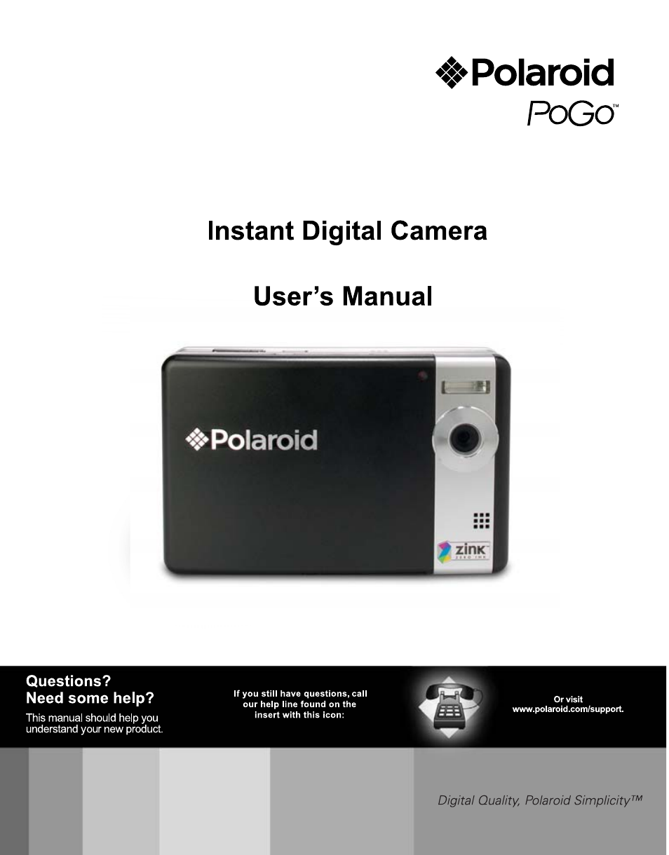 Polaroid CZA-05300B User Manual | 47 pages