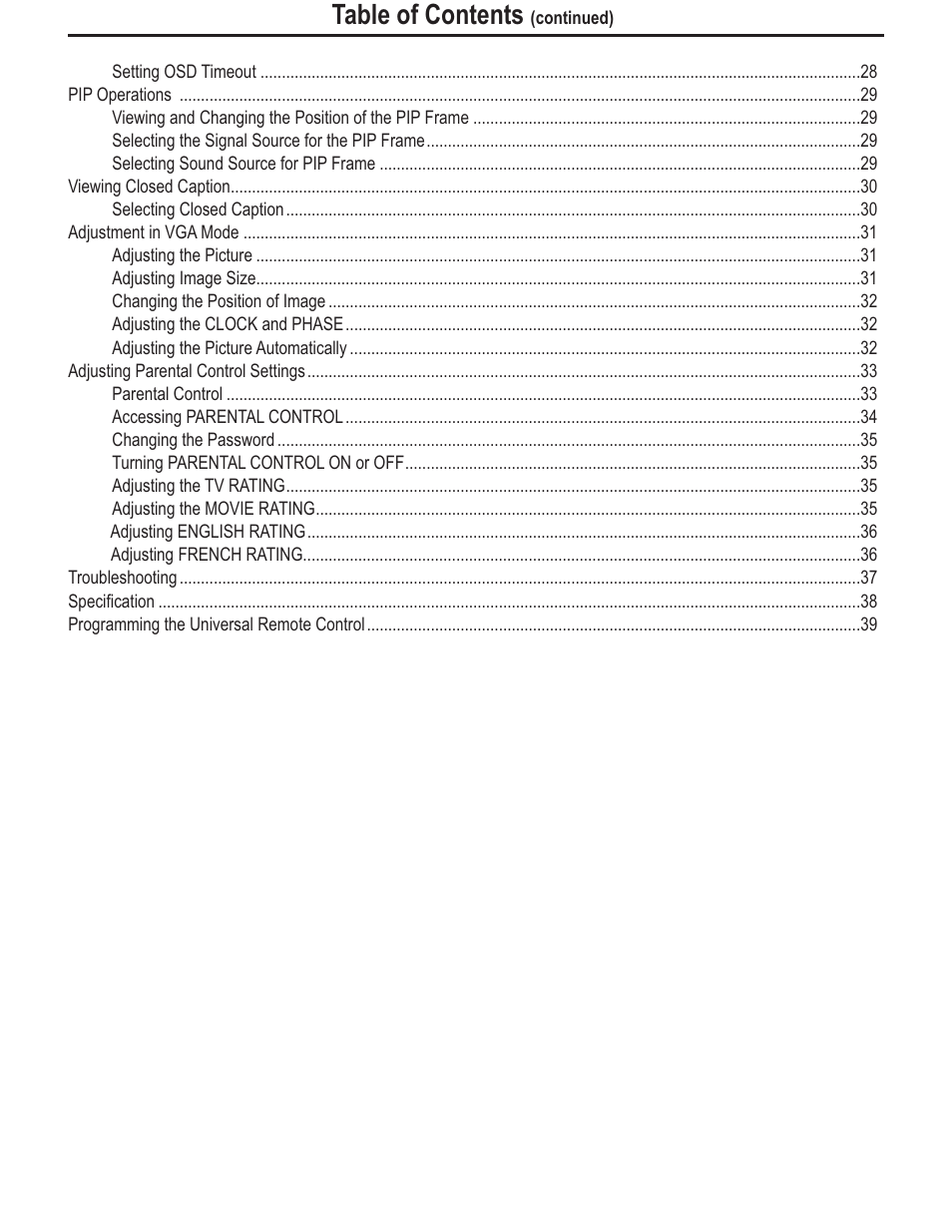 Polaroid FLM-2625 User Manual | Page 3 / 42