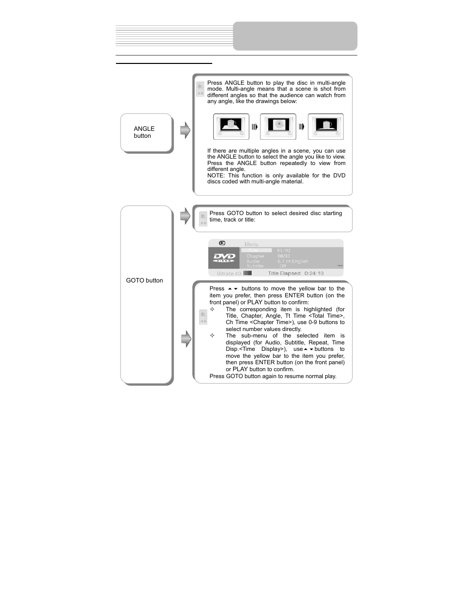 Playback operation | Polaroid PDM-0824 User Manual | Page 29 / 47