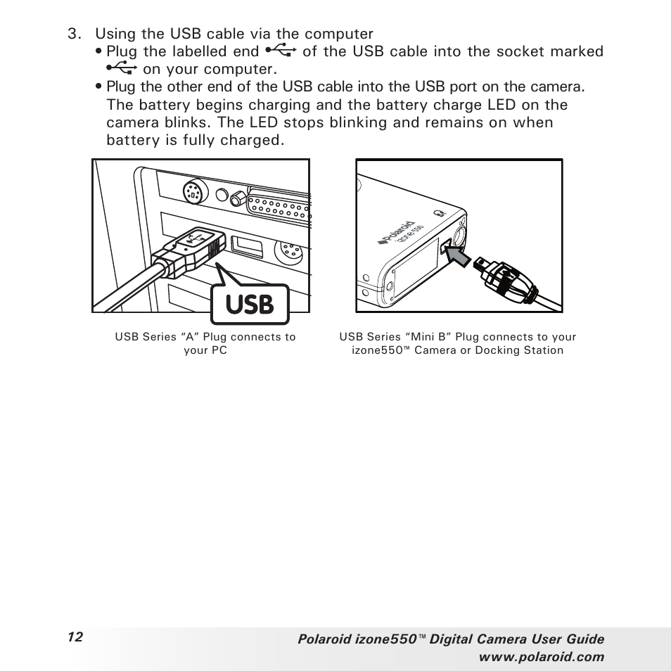 Polaroid izone550 User Manual | Page 12 / 95