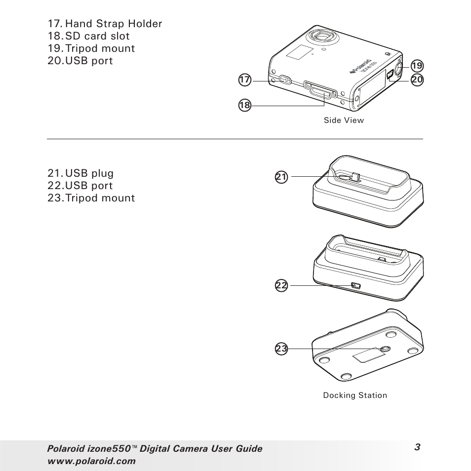 Polaroid izone550 User Manual | Page 3 / 95