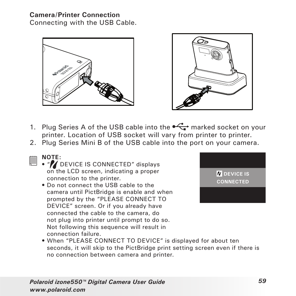 Polaroid izone550 User Manual | Page 59 / 95