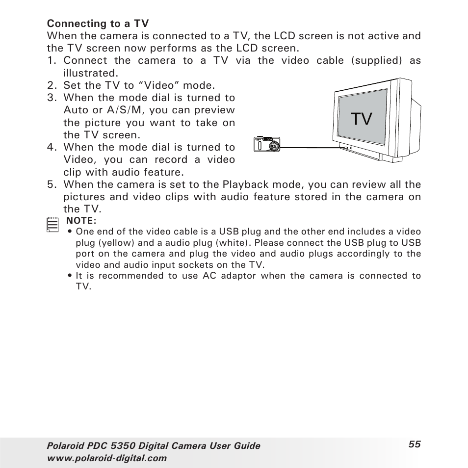 Polaroid PDC 5350 User Manual | Page 55 / 81