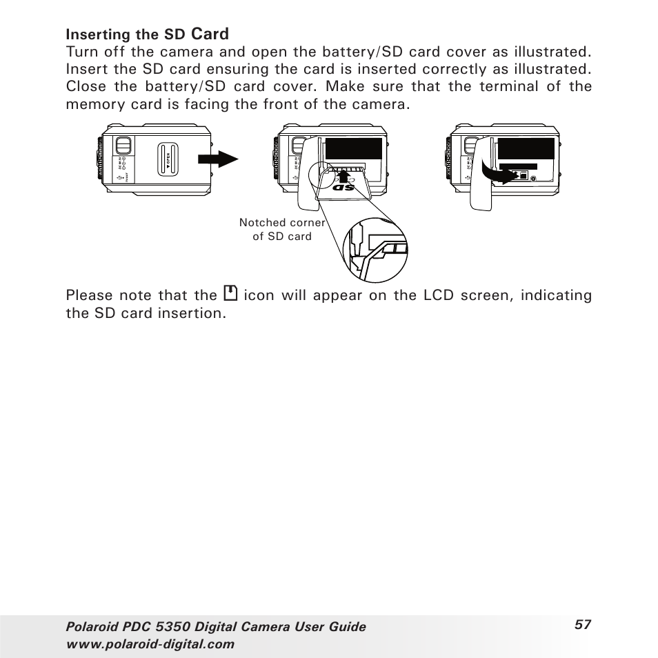 Card | Polaroid PDC 5350 User Manual | Page 57 / 81