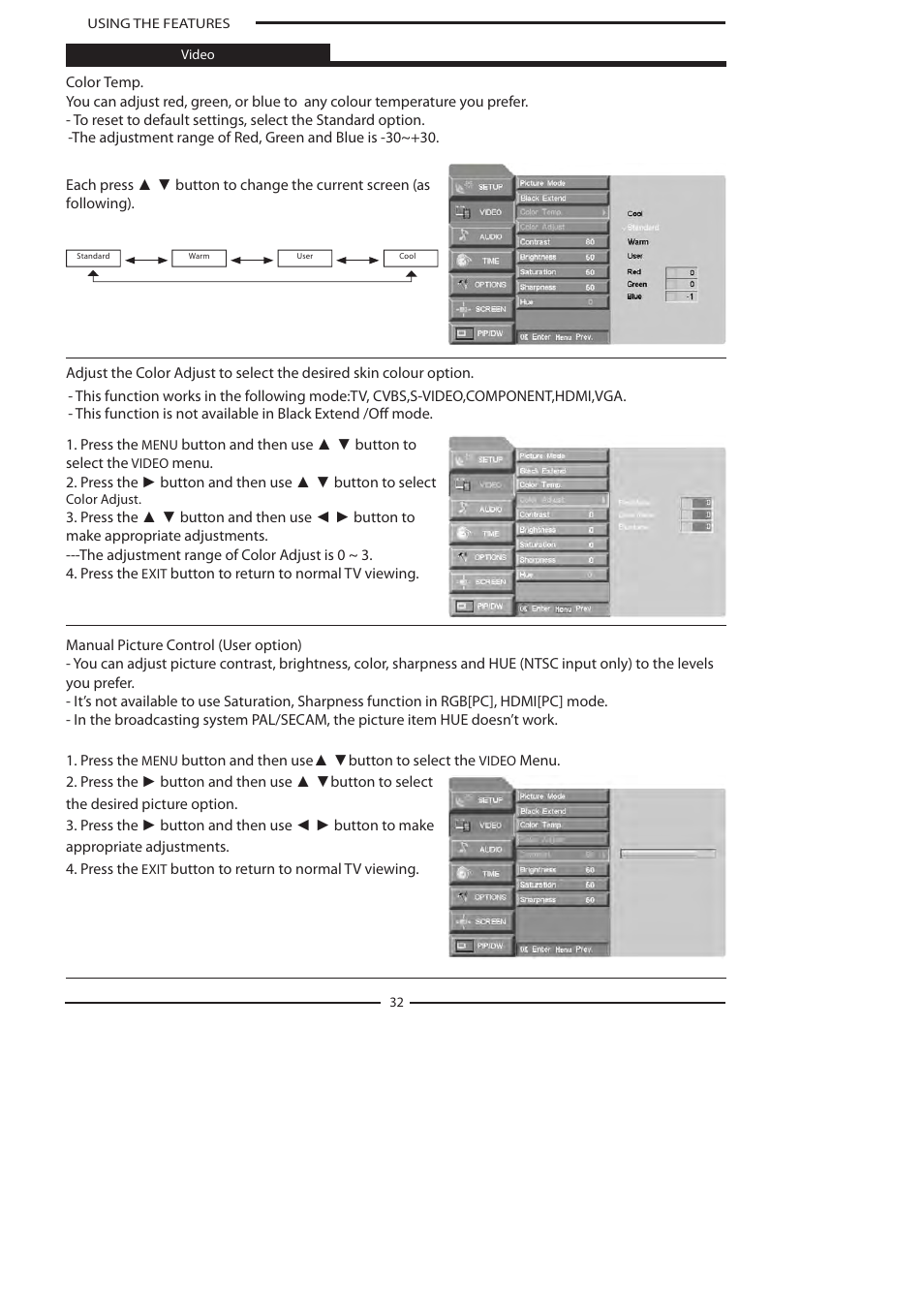 Polaroid FLA-3232B User Manual | Page 33 / 44