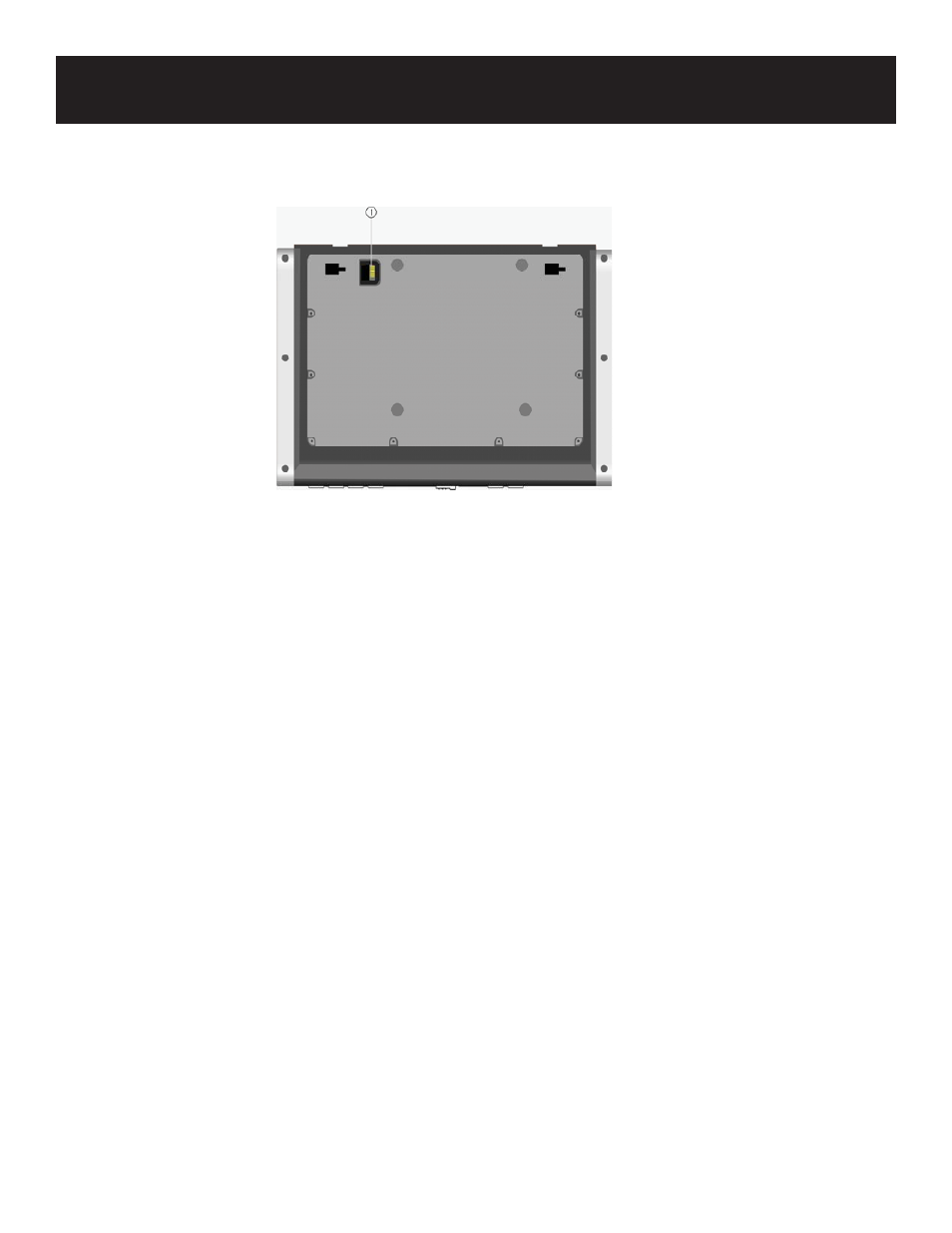 View of bottom panel | Polaroid PDM-0744M User Manual | Page 10 / 31