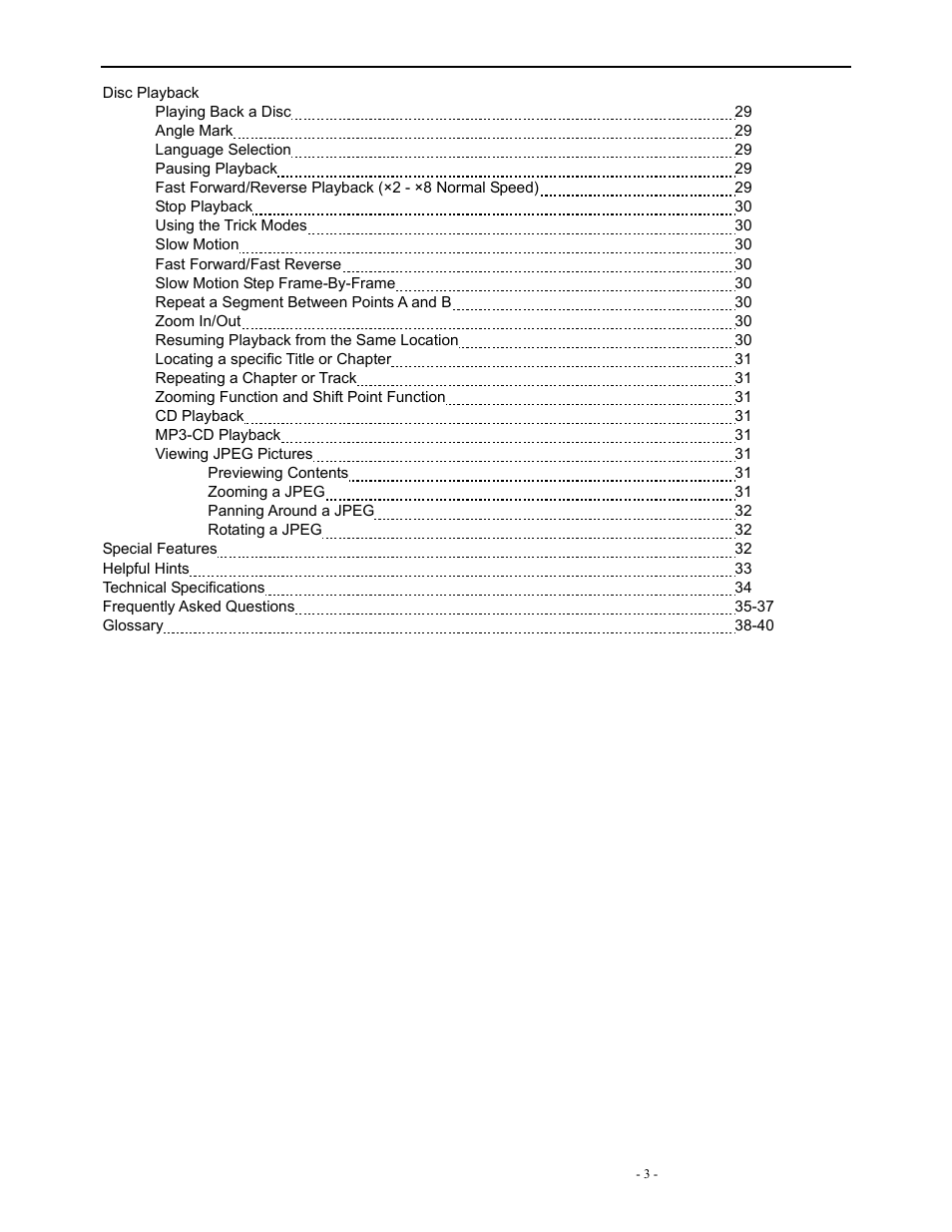 Polaroid DVR-0900 User Manual | Page 3 / 40