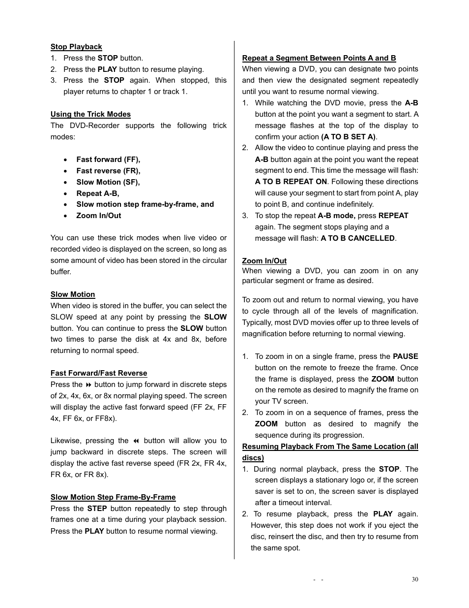 Polaroid DVR-0900 User Manual | Page 30 / 40
