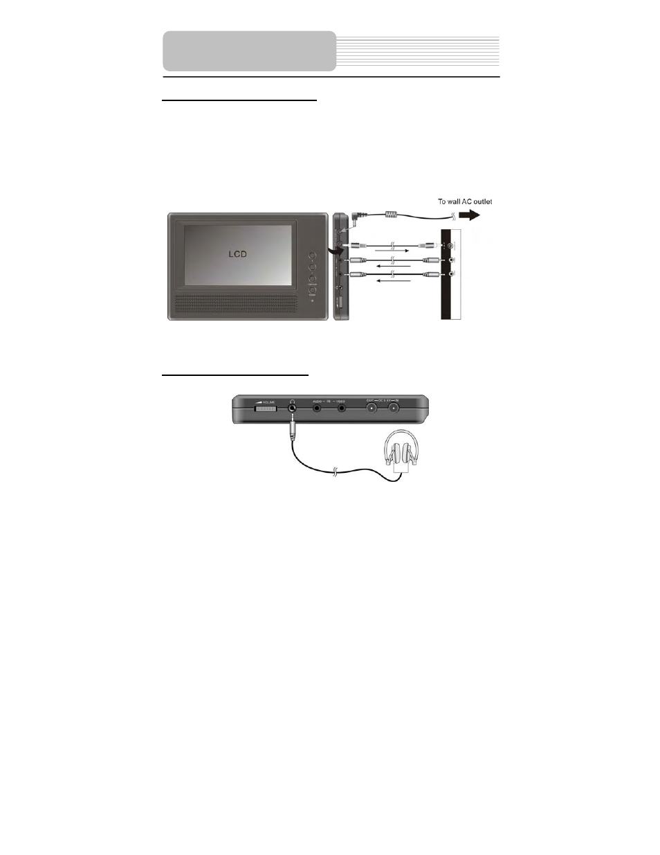 System connections | Polaroid PDM-2726M User Manual | Page 7 / 11
