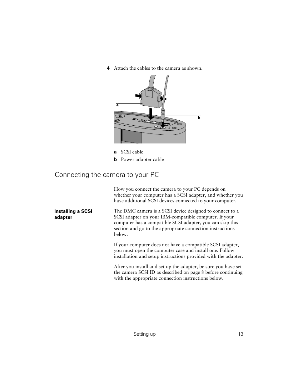 Connecting the camera to your pc | Polaroid Digital Microscope Camera User Manual | Page 17 / 52