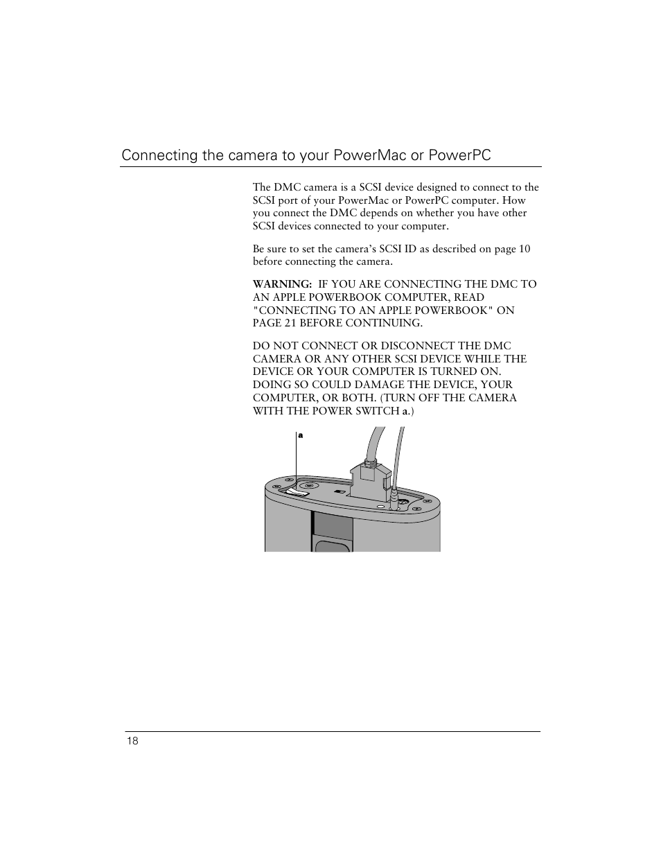 Connecting the camera to your powermac or powerpc | Polaroid Digital Microscope Camera User Manual | Page 22 / 52