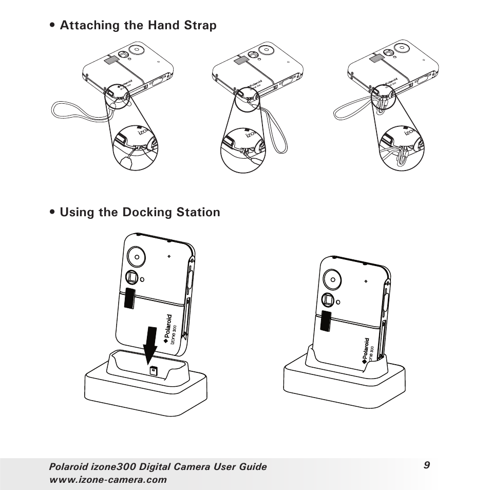 Polaroid i-Zone 300 User Manual | Page 9 / 82