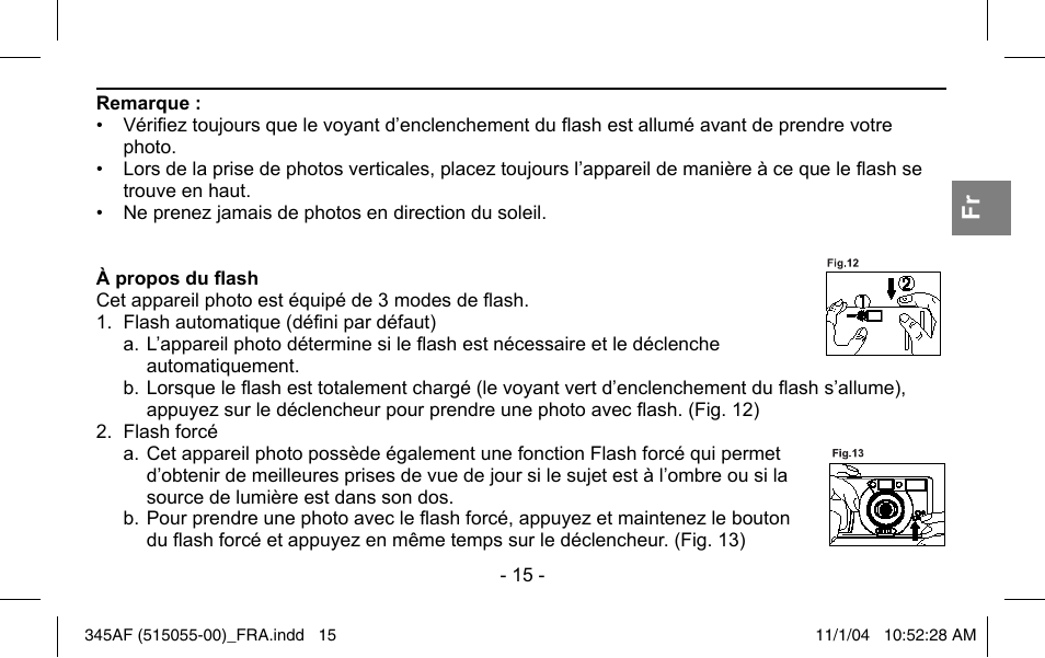 Polaroid 345AF User Manual | Page 17 / 57