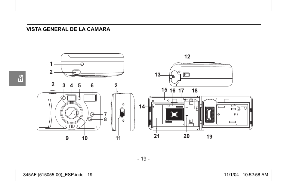 Polaroid 345AF User Manual | Page 21 / 57