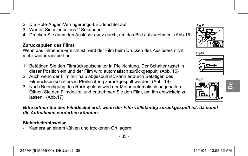 Polaroid 345AF User Manual | Page 37 / 57
