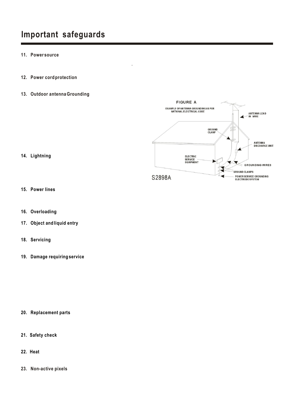 Т³гж 6, Important safeguards | Polaroid LCD-1700 User Manual | Page 6 / 24