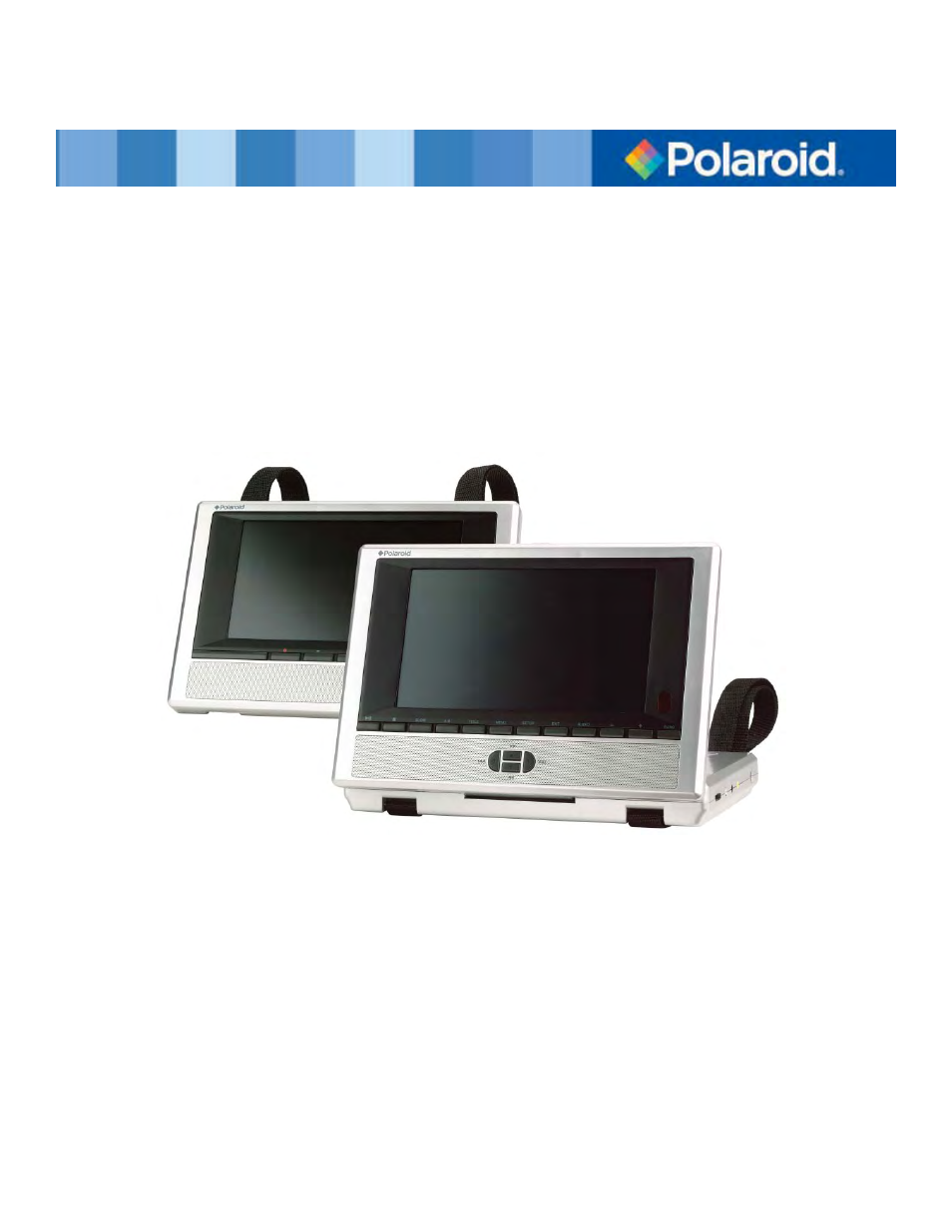 Polaroid Overhead DVD Player User Manual | 29 pages