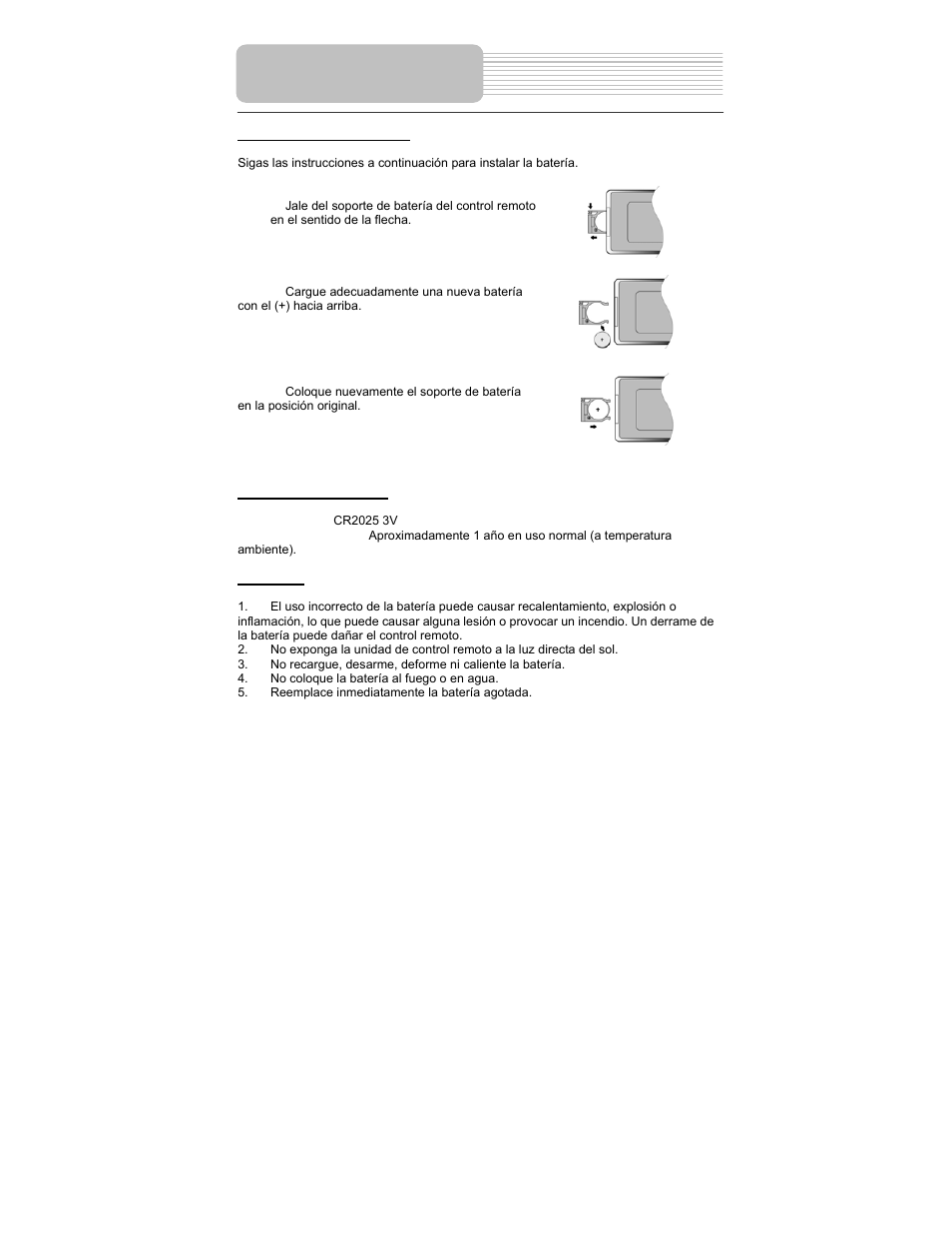 Control remoto | Polaroid PDM-2727 User Manual | Page 63 / 144