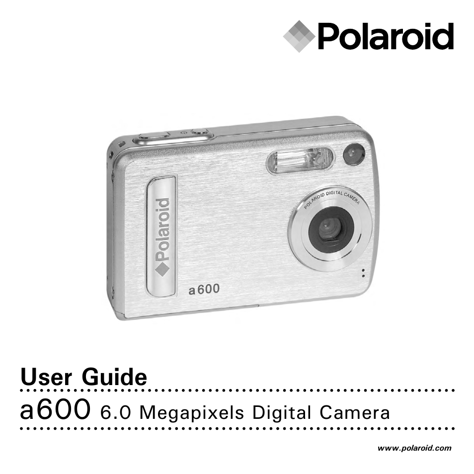 Polaroid a600 User Manual | 84 pages