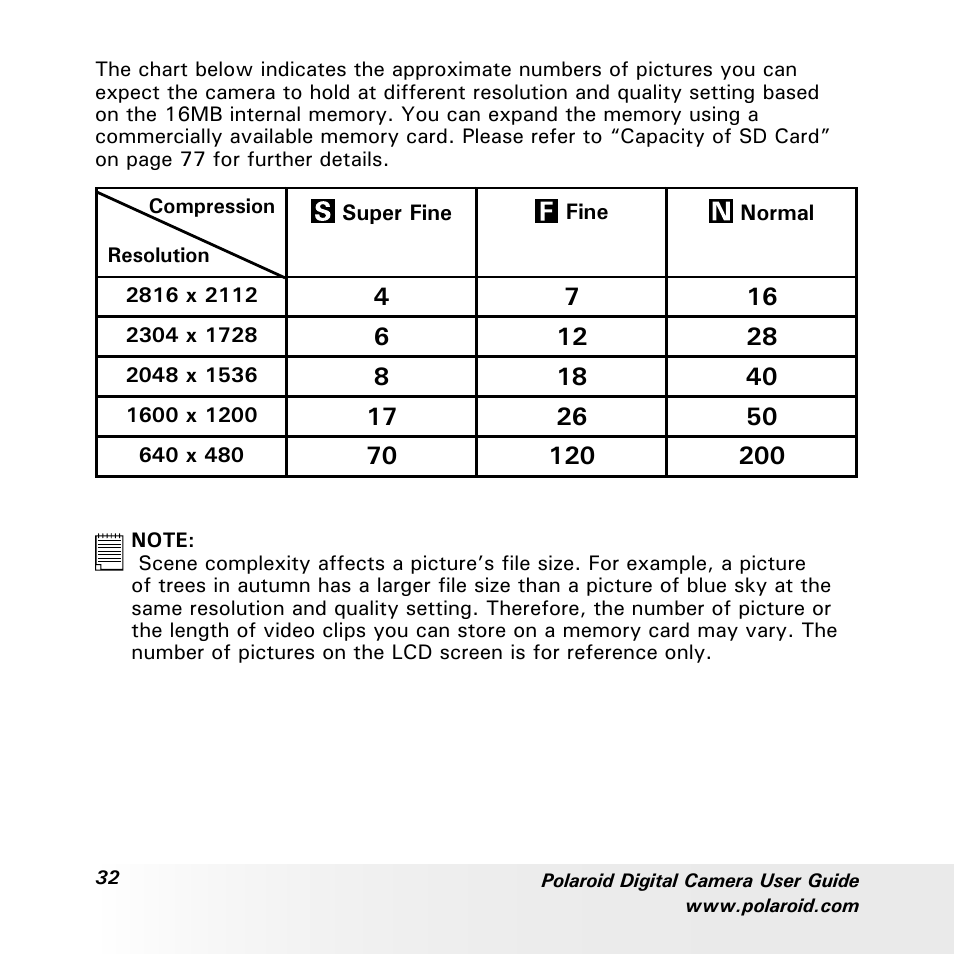 Polaroid a600 User Manual | Page 32 / 84