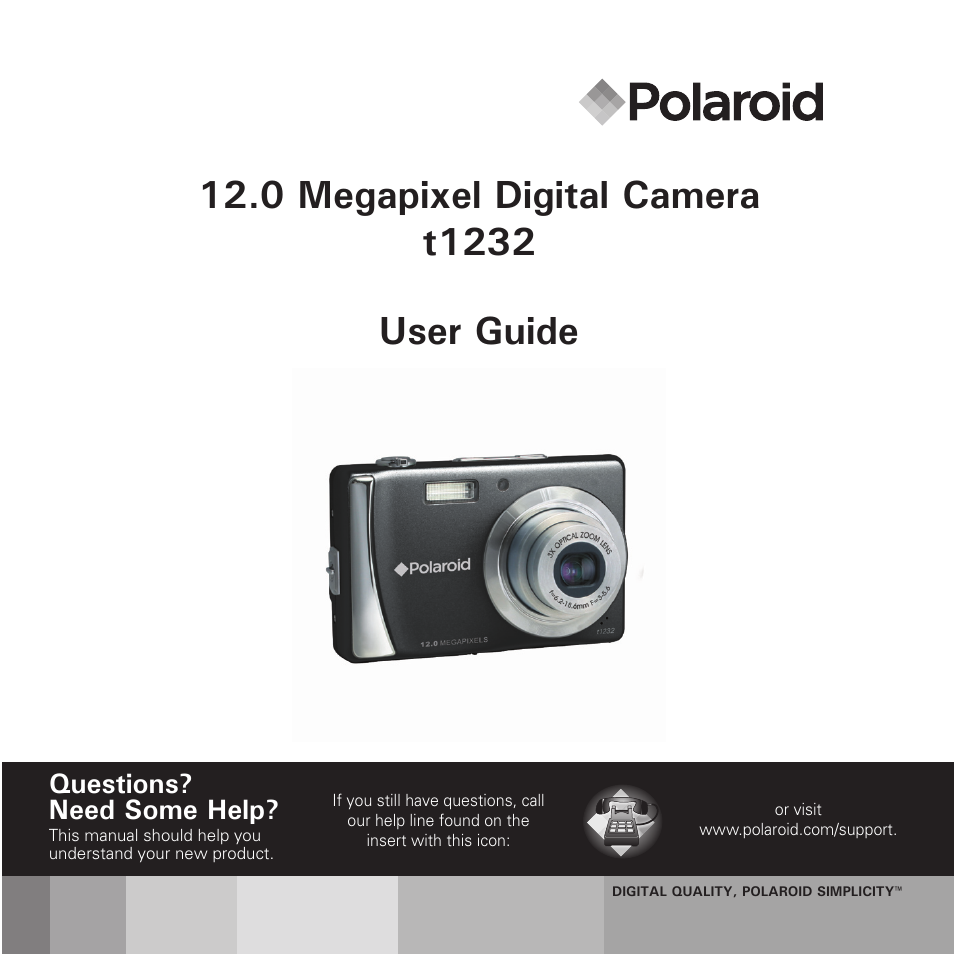 Polaroid t1232 User Manual | 95 pages