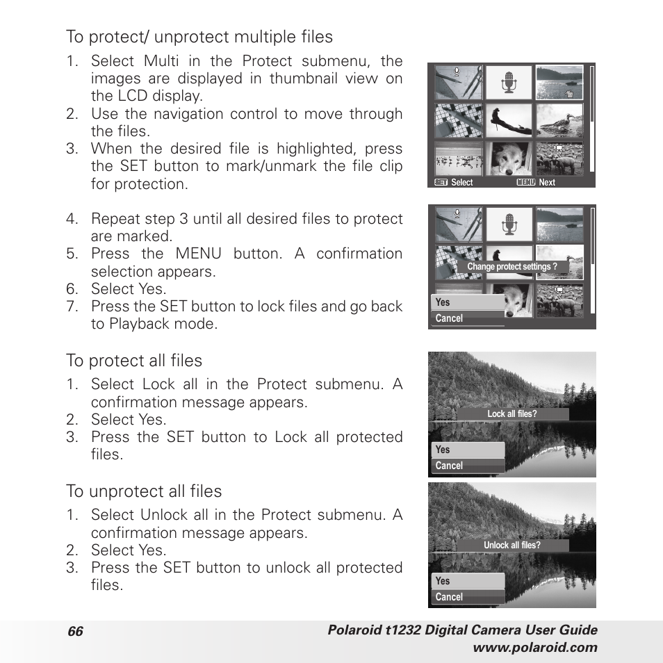 Polaroid t1232 User Manual | Page 66 / 95