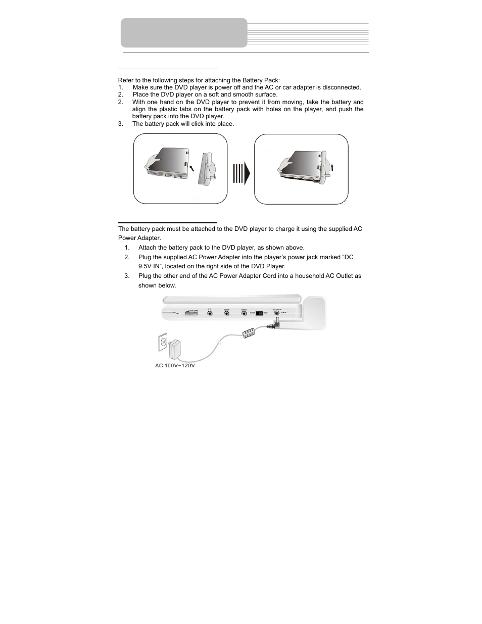 Rechargeable battery | Polaroid PDM-0714 User Manual | Page 16 / 36