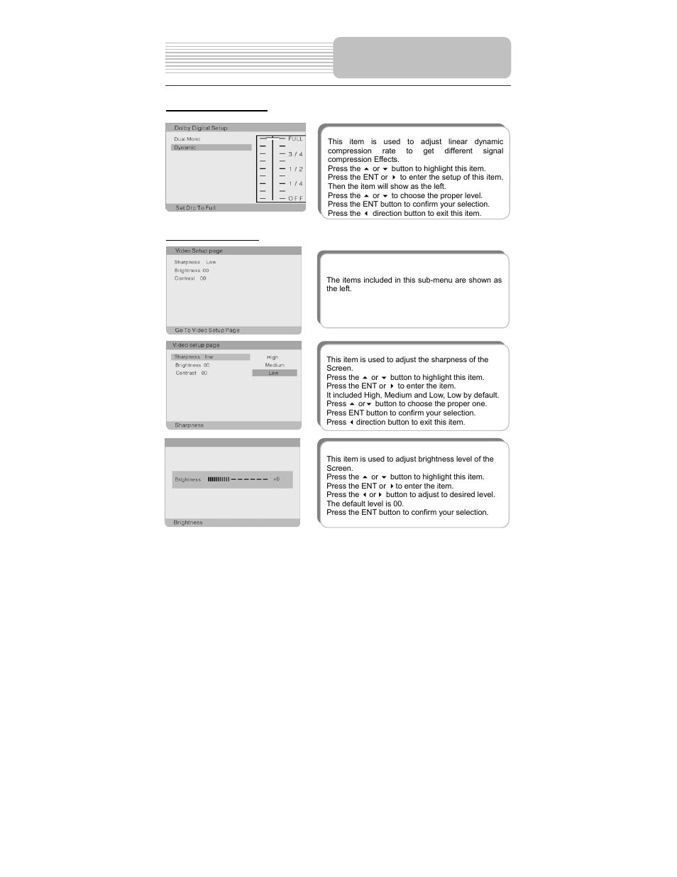 System setup | Polaroid PDM-0714 User Manual | Page 29 / 36