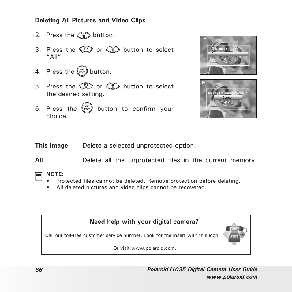 Polaroid I1035 User Manual | Page 66 / 117